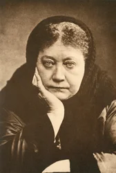 Portrett av Helena Blavatsky, ca. 1880